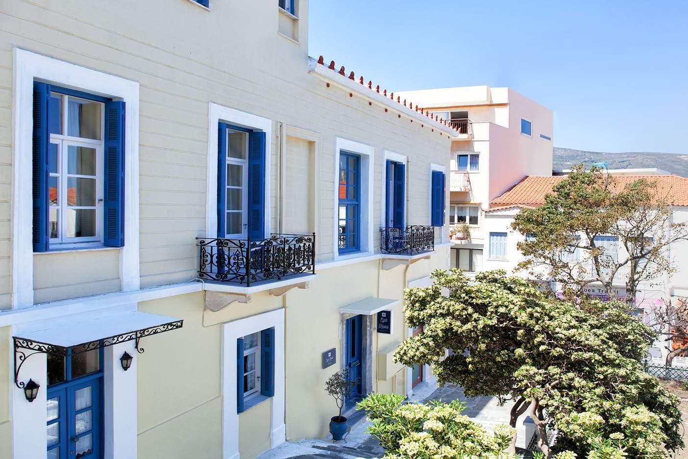 Egli Hotel Ándros Kültér fotó