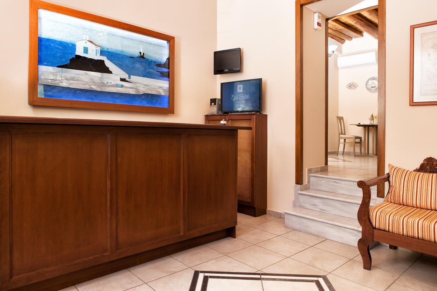Egli Hotel Ándros Kültér fotó