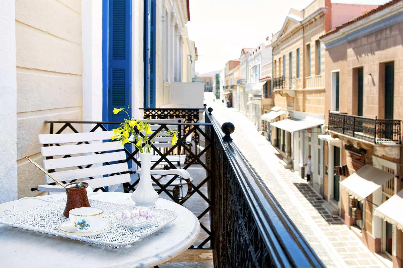 Egli Hotel Ándros Kültér fotó